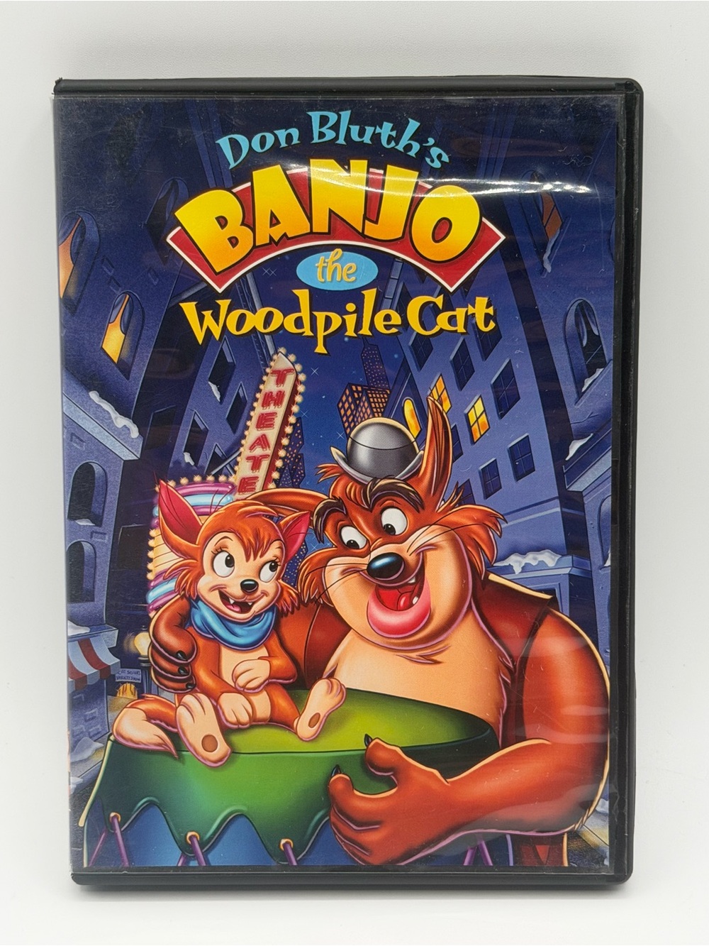 Don Bluth's Banjo the Woodpile Cat (DVD, 1979, 2014) Full Screen - Sparkey Mark